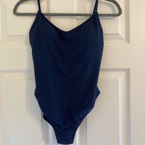 NWT J. Crew navy blue one piece